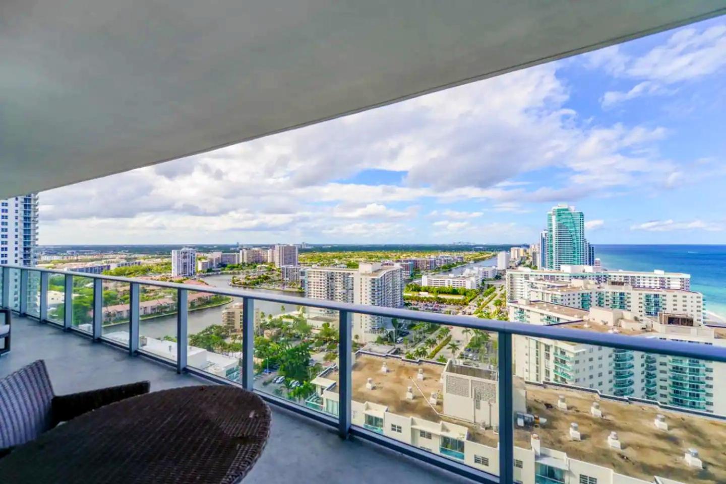 Wonderful 2/2 Condo W Ocean View At Hyde Beach ハリウッド エクステリア 写真