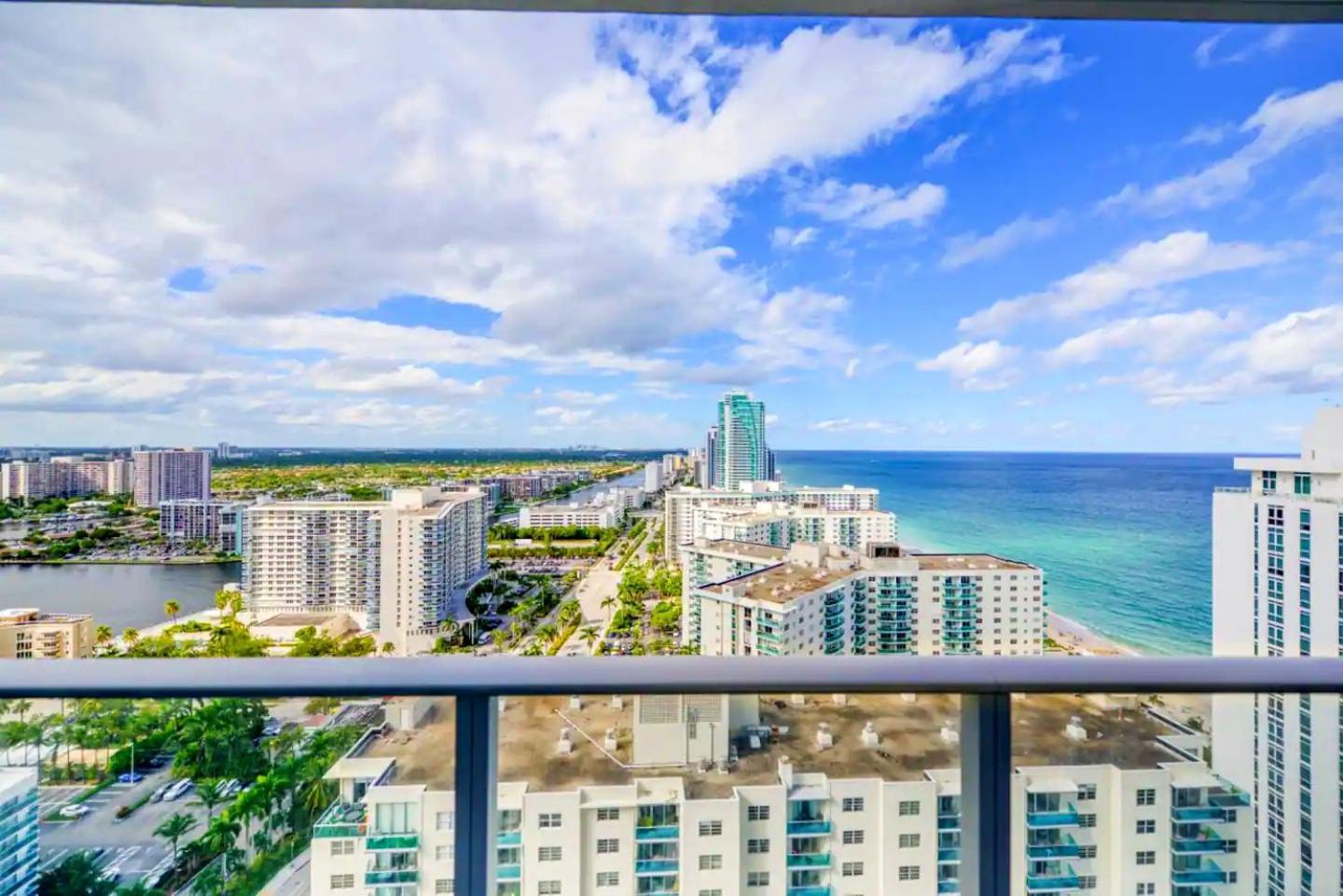 Wonderful 2/2 Condo W Ocean View At Hyde Beach ハリウッド エクステリア 写真