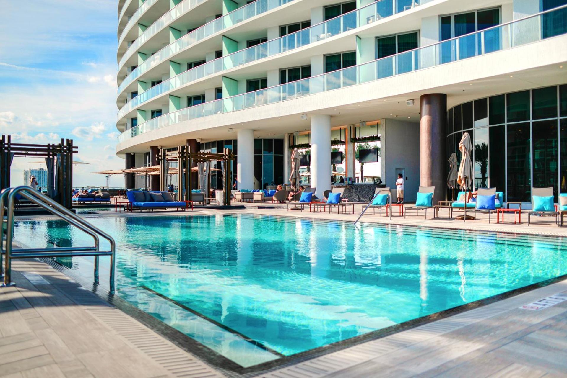 Wonderful 2/2 Condo W Ocean View At Hyde Beach ハリウッド エクステリア 写真